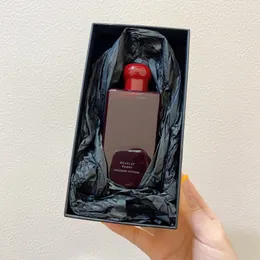 3.4 oz 100ml Cologne SCARLET POPPY perfume Spray for women Red Bottle Long Lasting high quality fast ship