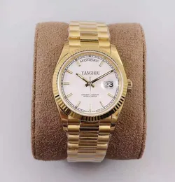 White Dial Luksusowy Zegarek EW Fabryka Najlepsza Jakość 36mm 128238 Nowy pasek V2 Cal. 3255 Ruch Automatyczny Pływanie ETA Nurkowanie Zegarki