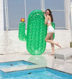Aufblasbare Schwimmer Rohre Verkauf Kaktus Schwimmende Reihe Sommer Wasser Erwachsene Große Liege Halterung Spot Unterhaltung Produ