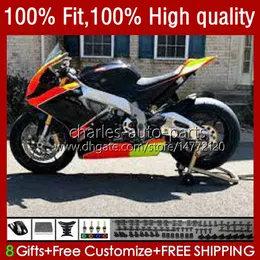 Injection mold Fairings For Aprilia RSV4 RSV 1000 RSV-1000 RSV1000 R RR 16 17 18 19 Bodywork 40No.52 RSV1000RR 2016 2017 2018 2019 Red yellow RSV1000R 16-19 OEM Body