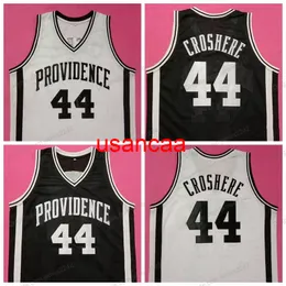 Anpassad Croshere Providence Basketball Jersey Men's All Stitched White Black Alla storlekar 2XS-5XL Namn och nummer