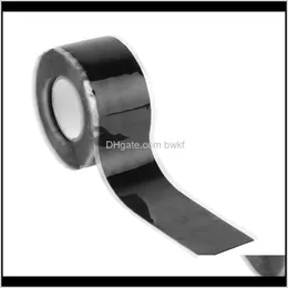 Adhesive Tapes Packing Office School Business & Industrial2Dot5Cm* Heat Resistant Bonding Self Fusing Wire Hose Black Rubber Water Pipe Repai