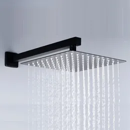 20cmx20cm Ultra Thin Rain Shower Head with Arm & Chuveiro Ducha 40cm Arm.Accessorie Banheiro