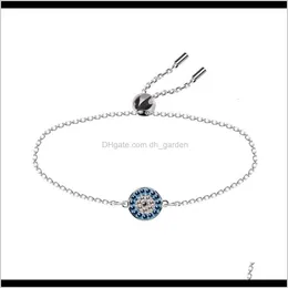 Other Bracelets Drop Delivery 2021 Shijia Classic Romantic Devils Eye Bracelet Diamond Jewelry Ipqnr