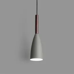 E27 Wisiorek Światła Nordic Minimalistyczne Wisiorki Lampa w Kuchnia Wisząca Light Lighting Oprawa Jadalnia Lampy Decor