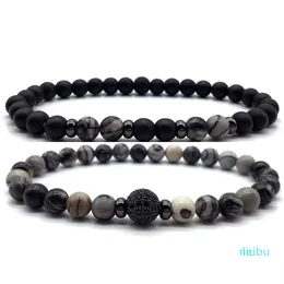 Naiqube moda casal pulseira pulseira charme de alta qualidade homens artesanais homens mulheres jóias pedra pulseira conjunta presente