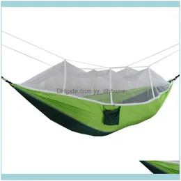 Bedding Supplies Textiles Home & Gardenoutdoor Indoor Bedroom Double Mosquito Net Hammock Parachute Fabric Comfortable Durable Backpacking C