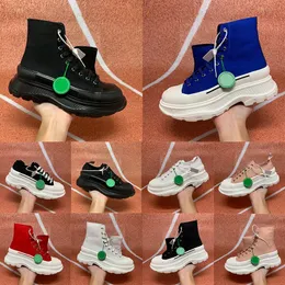 Zapatillas de lona Tread Slick para mujer, zapatos informales a la moda, blanco real, rosa pálido, triple negro, zapatillas transpirables OG US 5-10