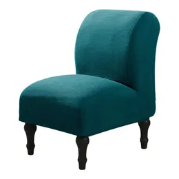 Krzesło obejmuje Polar Fleece Stretch Cover Super Miękki Spandex Elastyczne Tłuszcz do salonu bez Podłękującego Sofa Fundas