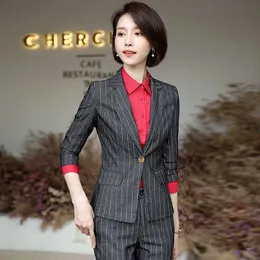 Taped autumn and winter business teachers' work clothes, professional  clothes, women's suits, high-end suits, customized suits a