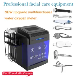 10 in 1 multifunction hydrafacial aqua peeling microdermabrasion oxygen facial massager machine, hydrodermabrasion jet peel equipment for beauty salon