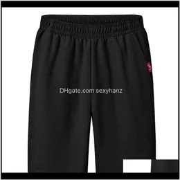 Clothing Apparel Drop Delivery 2021 Latest Summer Casual Mens Cotton Fashion Style Male Shorts Beach Pants Plus Size 6Xl Solid Color Sports M