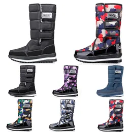 Tańsze Zniżki Klasyka Snows Buty Dla Kobiet Mężczyzna Moda Wysokiej Mini Koszulki Krótkie Zimowe Boot Damskie Dziewczyny Mężczyźni Kobiety Botki Ciepłe Bawełniane Slips Outdoors 36-47