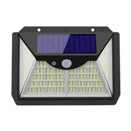 188 LED Lampka słoneczna Outdoor 4modes Solary Lampa Zasilana Światło słoneczne Wodoodporne światła czujnika ruchu do ogrodu patio Luce Soliars 6.0d