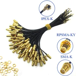 ODM U.FL/IPX IPEX UFL to RP-SMA SMA-Female Male Antenna WiFi Pigtail Cable ipx 1.13mm RF Cables 15CM