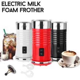 Camp Kitchen Electric Milk Frother Foamer Frothing Warmer Latte Cappuccino Kaffe Foam Maker Machine Temperature Heating