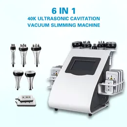 2021 Portable Ultrasound Vacuum Cavitation 6 in 1 Slimming Whole Body Fat Loss Lipo laser RF cellulite reduction Skin Tightening Machine For Sale