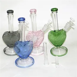 Glass Bong Perchy Heady Hookahs 14mm Tubulações de Água Conjunta Dab Rigs Petróleo Pequenos mini bongos com tigela