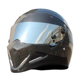 Carbon Fiber Half Helmet Capacete De Moto Masculino Motorcycle Accessories  Accesorios Kask Los Hombres Motocross