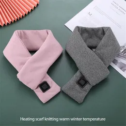 ギア調整可能な電気暖房スカーフ内蔵バッテリー暖かいスカーフショール冬の毛布の冬の毛布は、加熱されたサイクリングキャップマスク