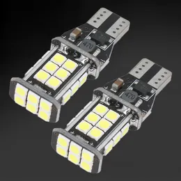 100Pcs/Lot Wholesale White Extremely Bright Bulbs T15 W16W 921 912 3030 24SMD Canbus Error Free LED Car Backup Reverse Lights 12V
