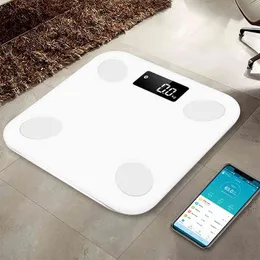 Balança de peso corporal escala muscle genérico 1 pc wireless digital gordura prática inteligente backlit display Bluetooth escala eletrônica H1229