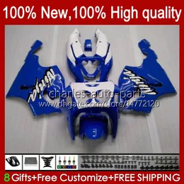 Body Bodywork For KAWASAKI NINJA ZX7R ZX750 ZX-7R ZX 7 R ZX 750 28HC.122 glossy blue new ZX 7R 96 97 98 99 00 01 02 03 ZX-750 1996 1997 1998 1999 2000 2001 2002 2003 Fairing Kit