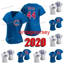 Damen 2020 New Anthony ARizzo Jersey Jason Heyward Craig Kimbrel Kyle Hendricks Daniel Descalso Jon Lester Willson Contreras Jose Quintana