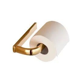 Antique Luxury Square Toilet Paper Holder Brushed Solid Brass Tissue Wall Mount Roll 210720