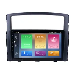 Pekskärmsbil DVD-radio GPS-spelare för MITSUBISHI PAJERO V97 / V 2006-2013 WiFi Support SWC Android 10 9 tum