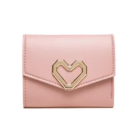 Portfele Mały portfel Mini Money Bag Carteiras Feminina Cute Monederos Clutch Monedero Mujer skórzana torebka dla kobiet