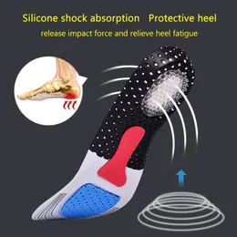 Solette per scarpe in silicone tagliabili unisex Misura libera Uomo Donna Supporto per arco plantare Cuscino per scarpe sportive Cuscino per inserto da corsa morbido