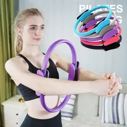 Yoga Circle Pilates Ring Högkvalitativ Bekväm Sport Träning Ring Kvinnor Fitness Accesoorie Kinetiska Motstånd Pilates Cirkel 1038 Z2