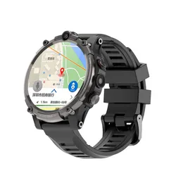 Full Touch 4G LTE Sim SmartWatch: Android -telefon, IP68 Vattentät, hjärtfrekvens/blodtryck, GPS, WiFi, Camera - Rugged Sport Smartwatch för oss/EU