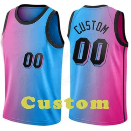 Mens Custom DIY Design personalized round neck team basketball jerseys Men sports uniforms stitching and printing any name and number Stitching stripes 39