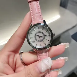 Nowa Moda Geometryczne Roman Numer Zegarki Kobiety Ze Stali Nierdzewnej Cyrkon Kwarcowy Zegarek Kobiet Matka Pearl Clock 33mm