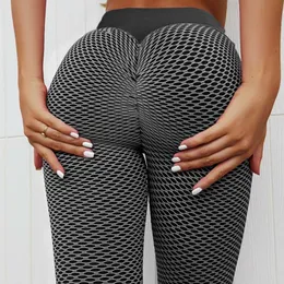 TikTok Kadınlar için Dikişsiz Yoga Pantolonu, Dokulu Yüksek Bel Popo Kaldırma Tayt Karın Kontrol Anti-Selülit Egzersiz Tayt Sıkı