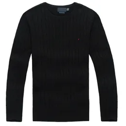 Fashion Men's Sweater Crew Neck Men's Classic Sweater Knit Bomull Vinter Fritid Bottomed Tröja Jumper Pullover 8Colors