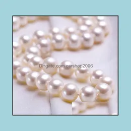 Beaded Necklaces & Pendants Jewelry 11-12Mm White South Sea Natural Pearl Necklace 18 Inch S925 Sier Clasp Drop Delivery 2021 E1Gat