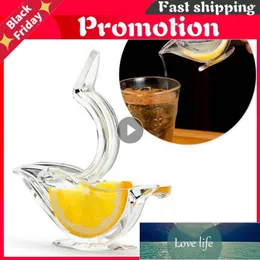 Acryl Zitronenclip Manuelle Transparente Frucht Juicer Home Küche Bar Gadget Handbuch Citrus Juicer Hand Orange Squeezer Maschine Neu