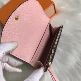 dicky0750 en kaliteli tasarımcı cüzdan toptan kart sahibi klasik kısa cüzdan kadınlar için Kısa Cüzdan Moda kutusu Lady Coin Cutse Woman Business
