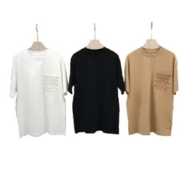 デザイナー Tシャツ夏ヨーロッパパリポロアメリカスターファッションメンズ tシャツスターサテン綿 100% ポロカジュアル tシャツ女性マン Tシャツ黒、白 S-5XL #06