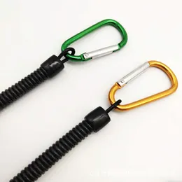 Hooks Rails Carabiner Ring Keyrings Key Chains Outdoor Sports Camp Snap Clip Hook Keychain Aluminium Metal Bekväm vandringskamping Dh8588