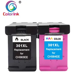 ColoInk 301XL Cartridge Compatible For 301 Xl Ink Envy 4500 Deskjet 2630 2540 2510 1000 1050 Printer Cartridges