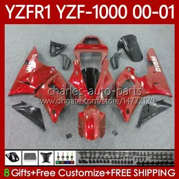 YAMAHA YZF-1000 YZF R 1 1000 CC YZF-R1シルバーフレーム00-03ボディワーク83NO.22 YZF R1 1000CC YZFR1 00 01 02 03 YZF1000 2000 2002 2002 2002 2003 OEM Fairingsキット