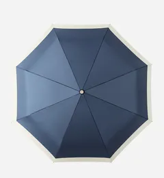 Three Folding Portable Umbrella Ultra-thin Light Mini Umbrellas Rain Women for Men Sun Rain Gear Parasol