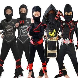2021 Halloween Party Dzieci Kombinezon Wojownik Anime Cosplay Costume Kid Masquerade Martial Arts Uniform Q0910