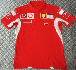 F1 Säsongsbil Fan Racing Polo Shirt Män och kvinnor Team Joint kortärmad snabbtorkad kostym T Car Coveralls Logo Custom