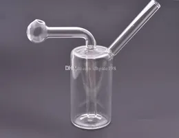 Mini-Glas-Ölbrenner, Wasser-Tabak-Bongs, Glas-Bubbler-Bong, Aschefänger, Rauchen, Wasserpfeifen, Bohrinseln, Dab-Rig-Bong