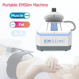 High Intensity EMT Portable Emslim Bantning Elektromagnetisk Muskel Byggnad Fett Burning Machine Ultrashape Device för Salon Hem Använd